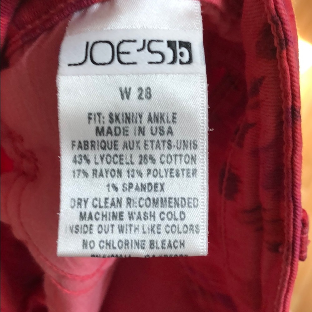 Patterned Joe’s Jeans - image 7